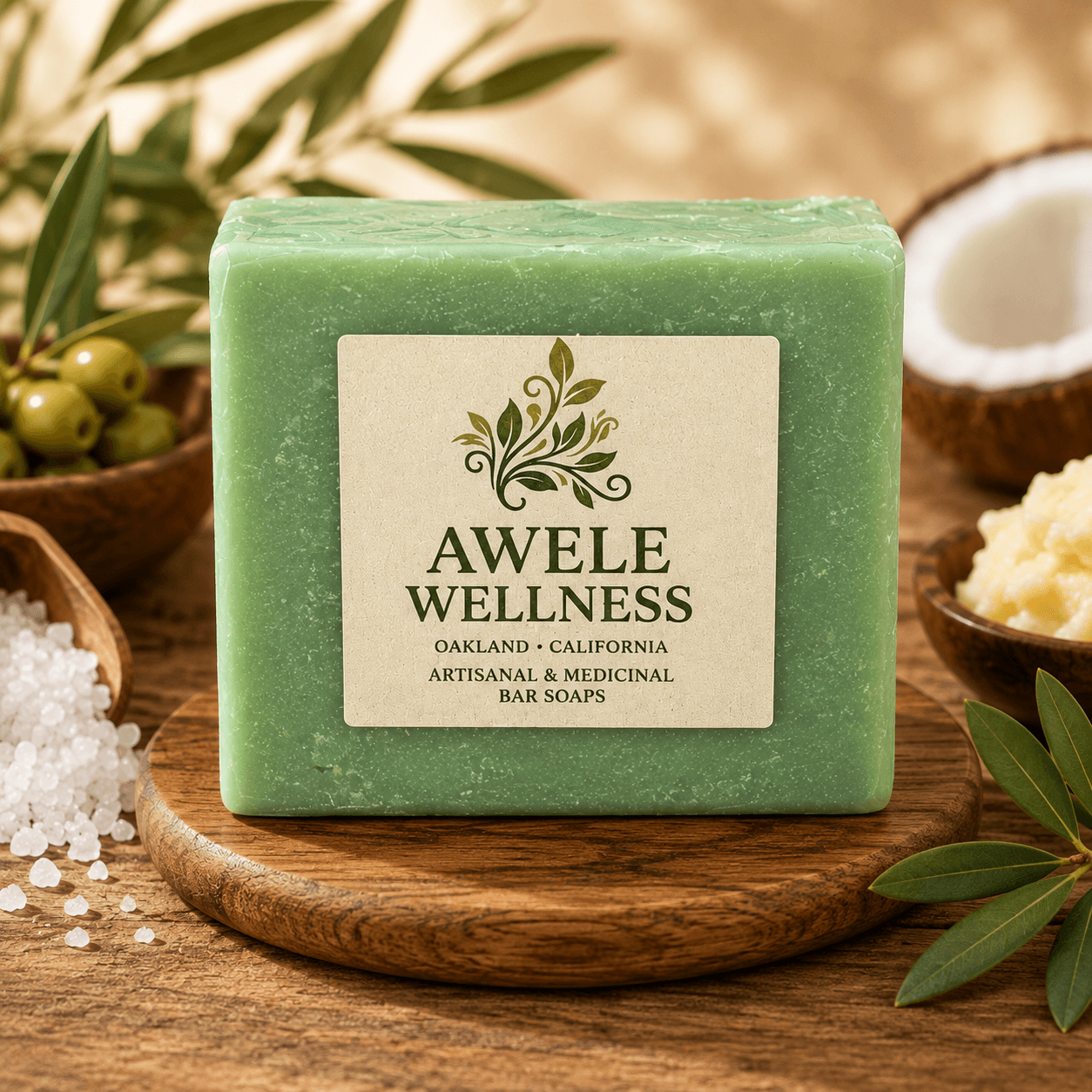 Cool Spring Scrub bar soap
