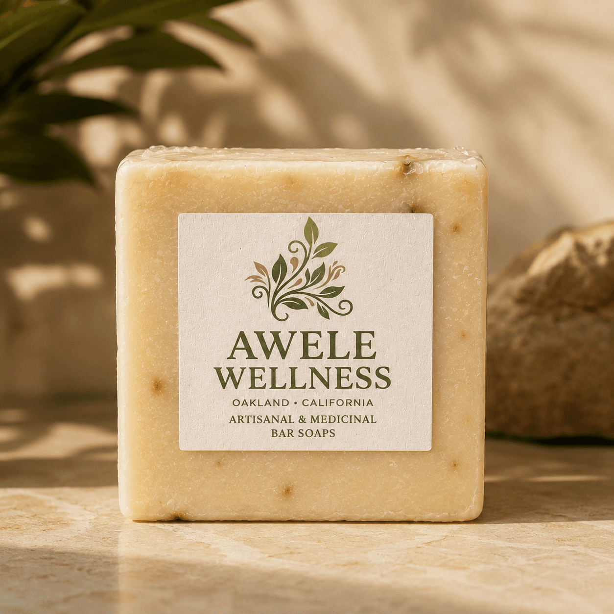 Peppermint bar soap
